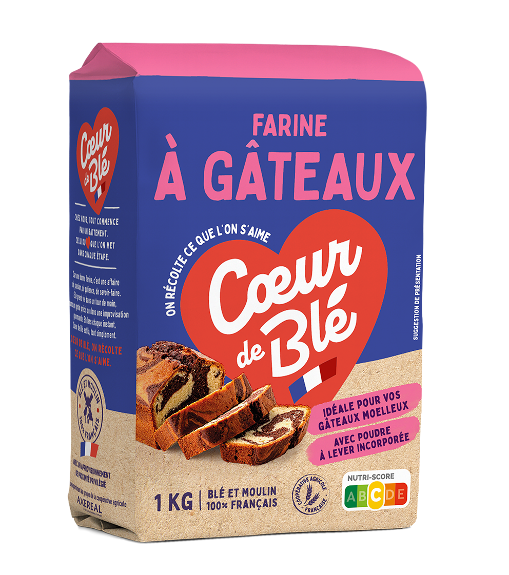Farine à gâteaux Coeur de Blé
