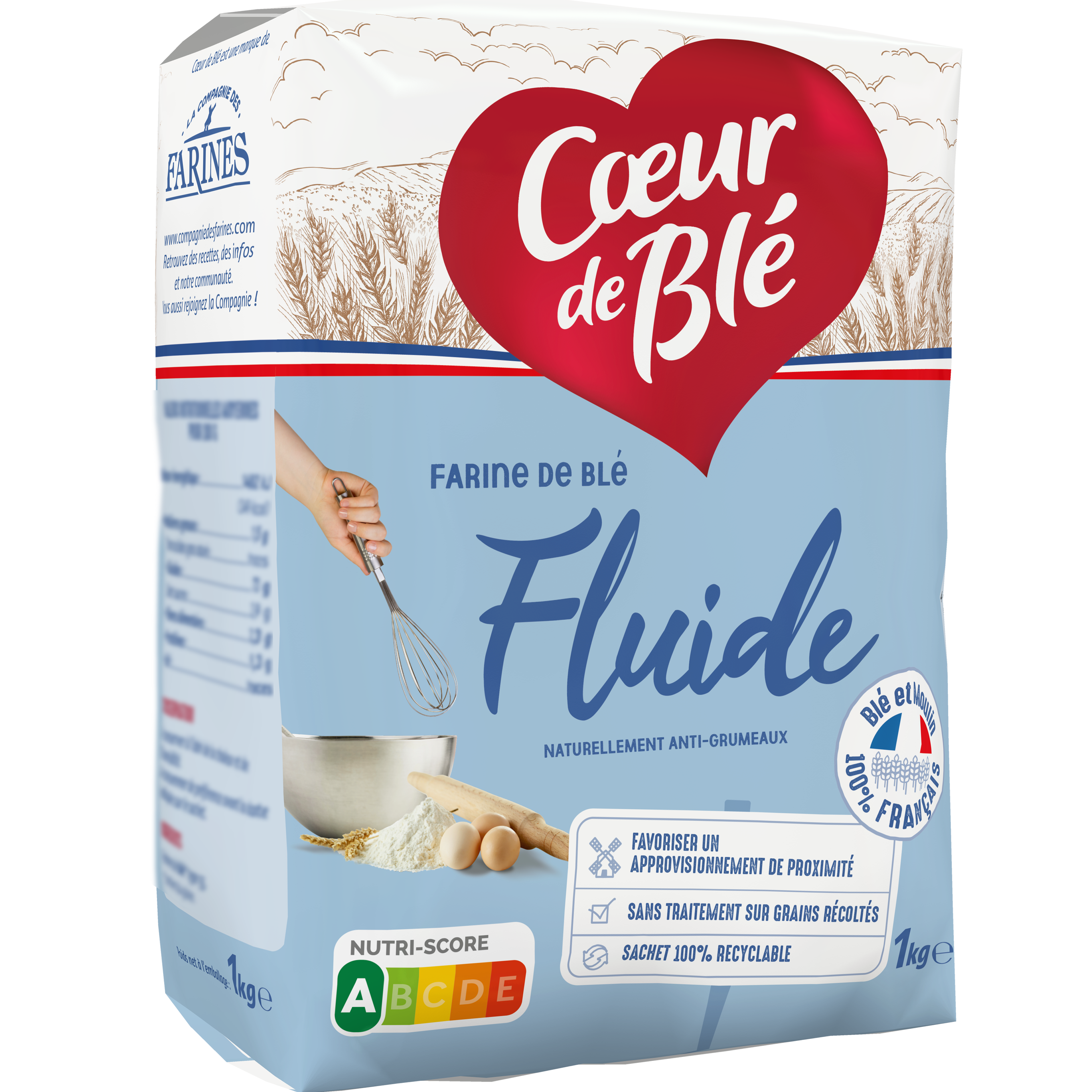 Farine de blé Fluide 1kg