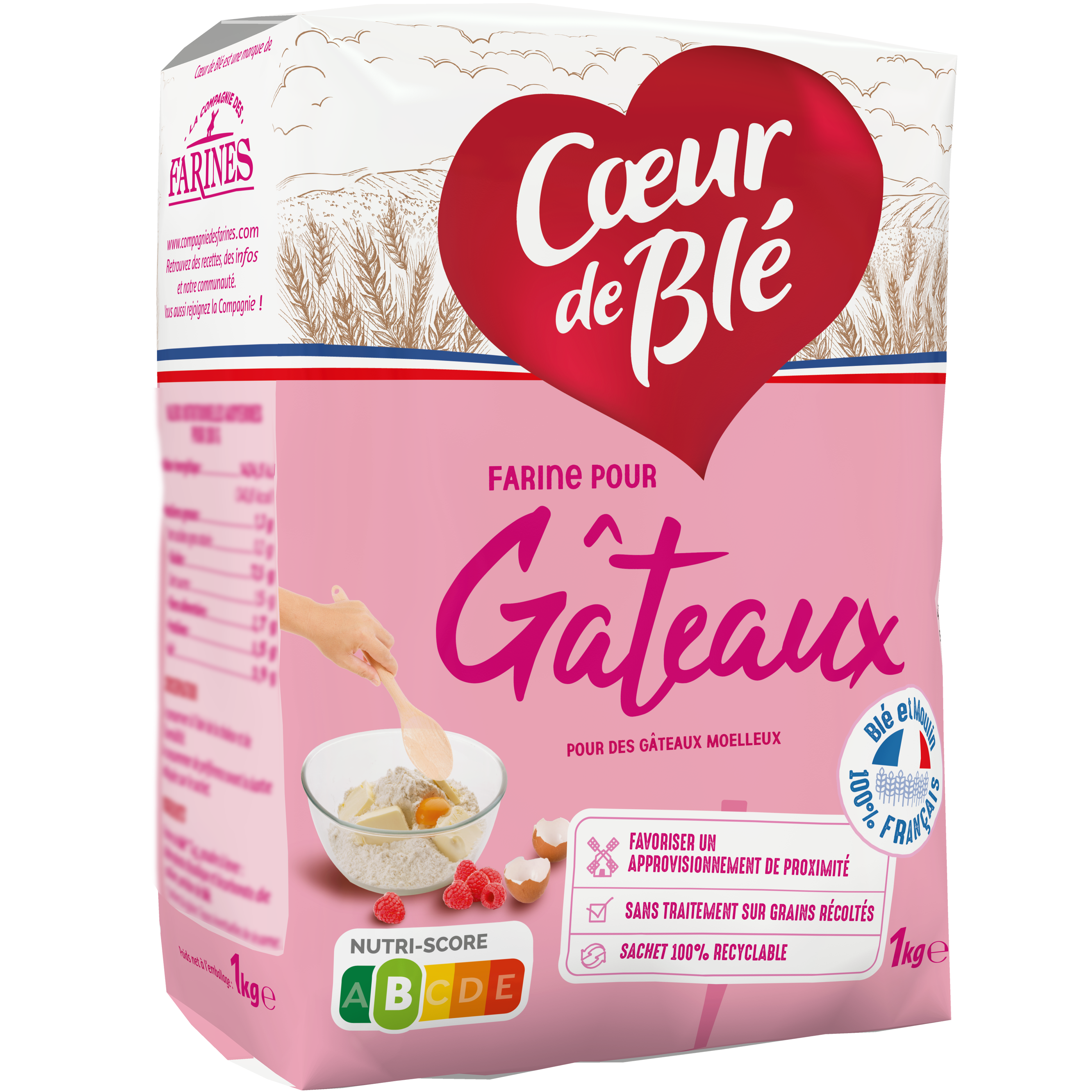 Farine de blé Gâteaux 1kg