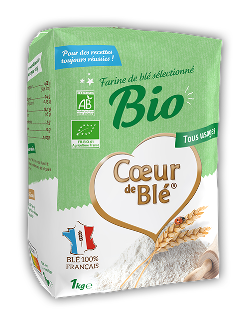 Farine de blé bio Coeur de blé