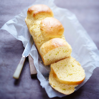 Brioche au sucre & citron vert