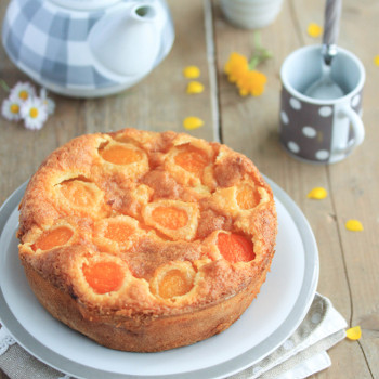 Gâteau renversé aux abricot