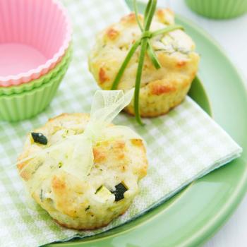 Muffins courgette & chèvre