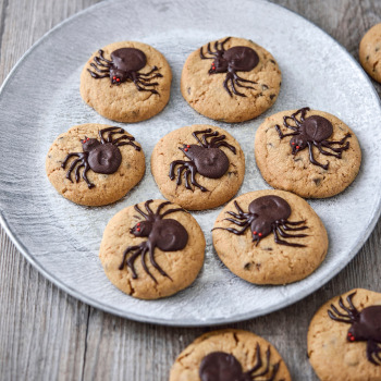 Spider (araignée) cookie