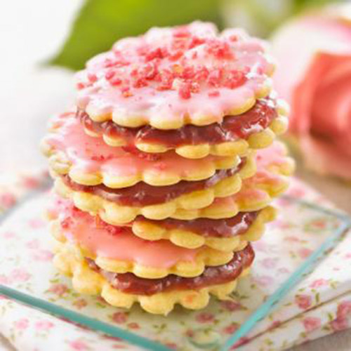 Entrez et tapons la causette (archive 14)... - Page 20 Biscuits-framboise-pralines-rose