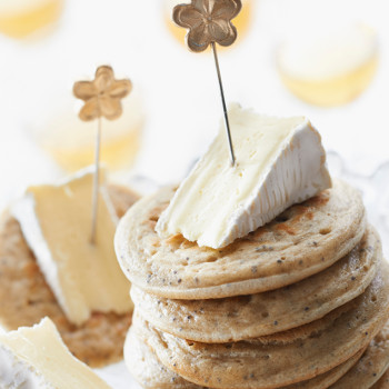 Blinis de sarrasin et graines de pavot