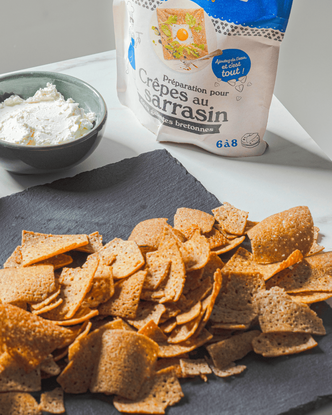 chips sarrasin préparation treblec