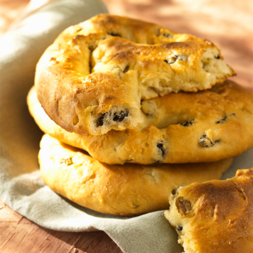 fougasse olives et lardons