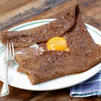 Galette de sarrasin (dit blé noir) complète